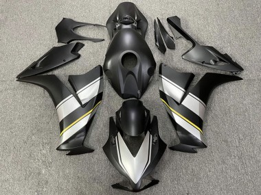 Carenagens Moto Honda CBR1000RR 2012-2016 - Prata Amarelo Preto Fosco