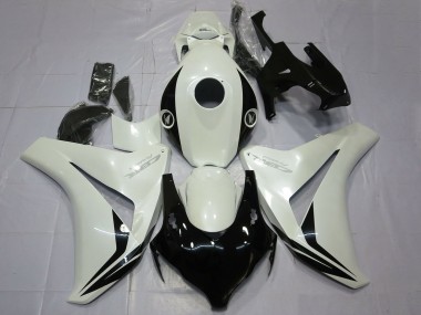 Carenagens Moto Honda CBR1000RR 2008-2011 - Branco Pérola Preto Brilhante