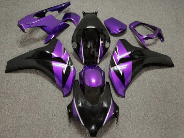 Carenagens Moto Honda CBR1000RR 2008-2011 - Roxo Preto Brilhante