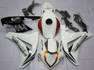 Carenagens Moto Honda CBR1000RR 2008-2011 - Branco Vermelho Preto Brilhante Sport Evolution