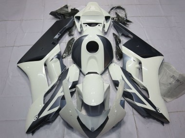 Carenagens Moto Honda CBR1000RR 2004-2005 - Branco Preto Fosco