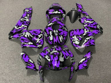 Carenagens Moto Honda CBR600RR 2005-2006 - Camouflage Roxo