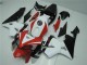 Kits Carenagem Moto Honda CBR600RR 2005-2006 - Branco Vermelho Preto