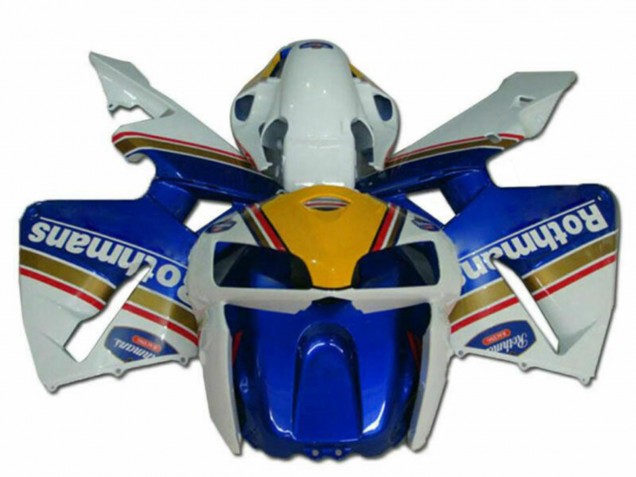 Carenagens Moto Honda CBR600RR 2005-2006 - Azul Ouro Vermelho Branco Rothmans