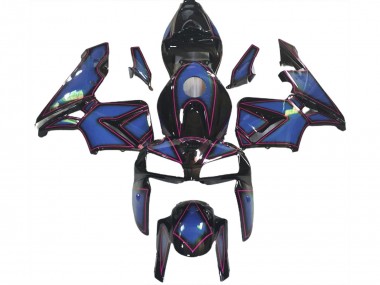 Carenagens Moto Honda CBR600RR 2005-2006 - Azul Profundo Rosa OutLinha