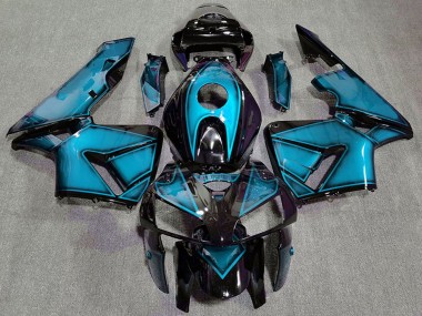 Carenagens Moto Honda CBR600RR 2005-2006 - Azul Profundo Claro