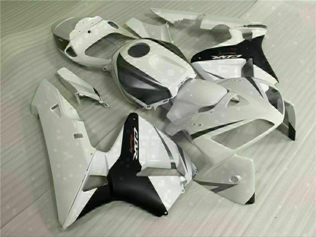 Carenagem Moto Honda CBR600RR 2005-2006 - Branco Preto