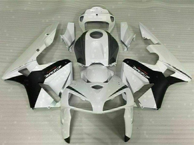 Carenagem Moto Honda CBR600RR 2005-2006 - Branco Preto