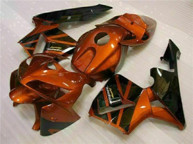 Kits Carenagem Moto Honda CBR600RR 2005-2006 - Laranja Preto
