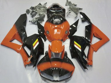 Carenagens Moto Honda CBR600RR 2013-2026 - Laranja Preto Brilhante Branco Amarelo