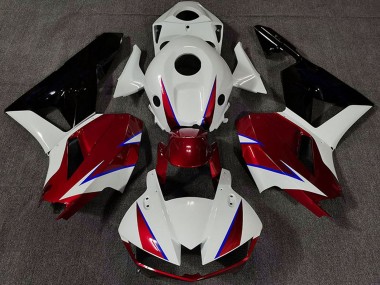 Carenagens Moto Honda CBR600RR 2013-2026 - Branco Vermelho Azul Preto Brilhante