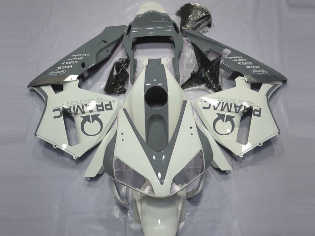 Carenagens Moto Honda CBR600RR 2003-2004 - Branco Cinzento Pramac