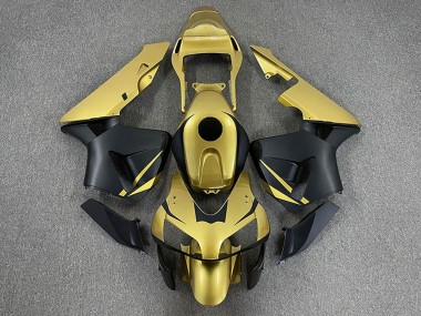 Carenagens Moto Honda CBR600RR 2003-2004 - Ouro Preto Fosco
