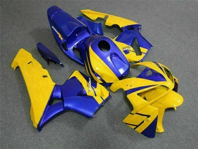 Carenagens Moto Honda CBR600RR 2005-2006 - Amarelo Azul