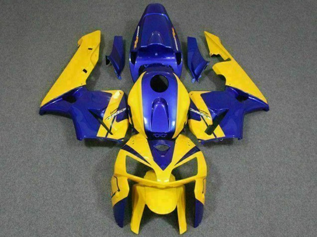 Carenagens Moto Honda CBR600RR 2005-2006 - Amarelo Azul