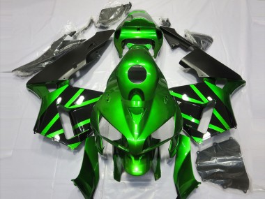 Carenagens Moto Honda CBR600RR 2005-2006 - Verde Preto
