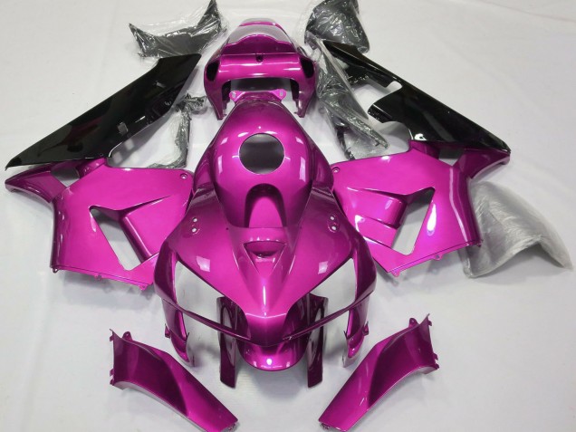 Carenagens Moto Honda CBR600RR 2005-2006 - Rosa Choque Preto CBR Estilo