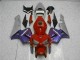 Carenagens Moto Honda CBR600RR 2005-2006 - Vermelho Roxo Cinzento