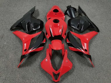 Carenagens Moto Honda CBR600RR 2009-2012 - Vermelho Preto Brilhante OEM Estilo