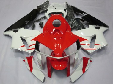 Carenagens Moto Honda CBR600RR 2005-2006 - Branco Vermelho Preto