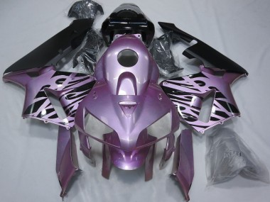 Carenagens Moto Honda CBR600RR 2005-2006 - Rose Roxo Chama