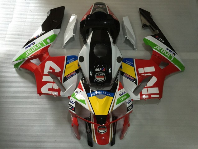Carenagens Moto Honda CBR600RR 2005-2006 - Branco Vermelho Givi