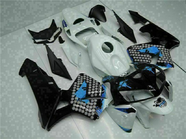 Carenagens Moto Honda CBR600RR 2005-2006 - Branco Preto Verde