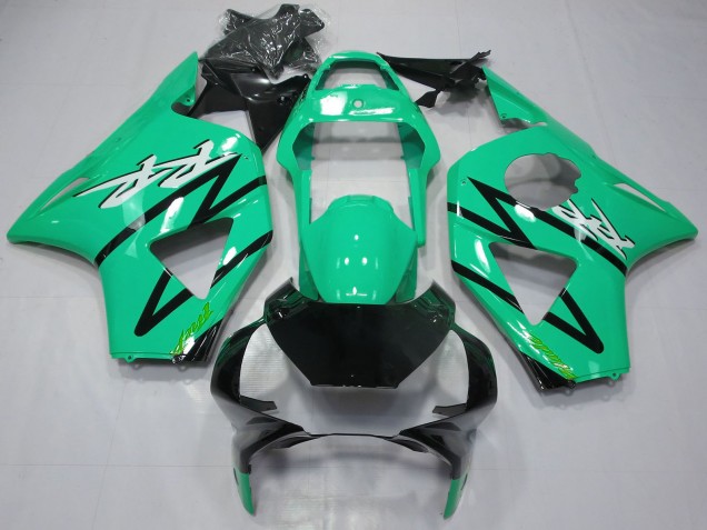 Carenagens Moto Honda CBR954RR 2002-2003 - Azul Petróleo Preto Brilhante