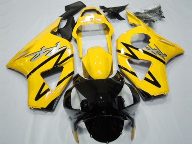 Carenagens Moto Honda CBR954RR 2002-2003 - Amarelo Preto Brilhante CBR Estilo