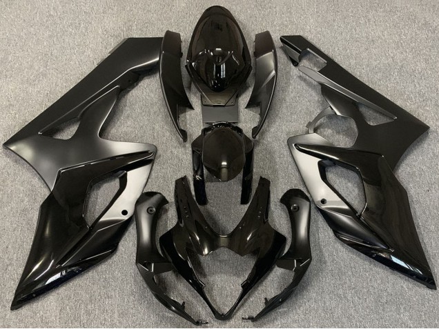 Carenagens Moto Suzuki GSXR 1000 2005-2006 - Preto Brilhante Preto Fosco