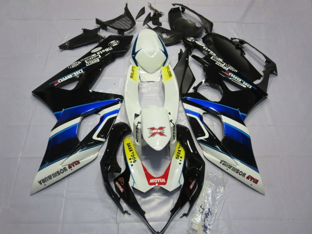Carenagens Moto Suzuki GSXR 1000 2005-2006 - Branco Azul Preto Amarelo Vermelho Dark Dog