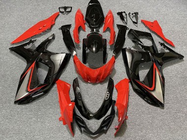 Carenagens Moto Suzuki GSXR 1000 2009-2016 - Vermelho Preto