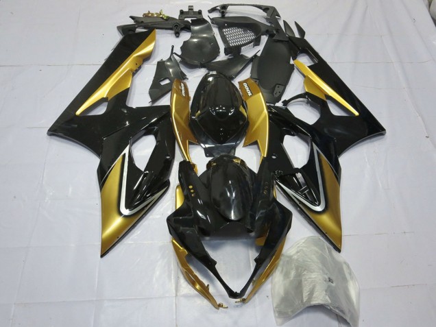Carenagens Moto Suzuki GSXR 1000 2005-2006 - Ouro Preto