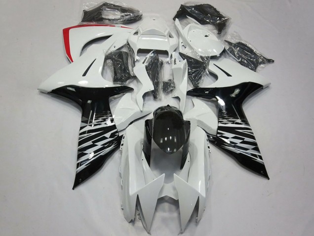 Carenagens Moto Suzuki GSXR 600 / GSXR 750 2011-2024 - Branco Preto Brilhante Vermelho