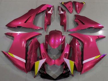 Carenagens Moto Suzuki GSXR 600 / GSXR 750 2011-2024 - Vermelho Branco Amarelo