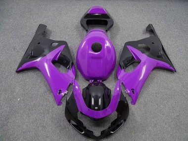 Carenagens Moto Suzuki GSXR 600 / GSXR 750 2001-2003 - Roxo Preto Brilhante