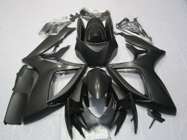Carenagens Moto Suzuki GSXR 600 / GSXR 750 2006-2007 - Preto Fosco