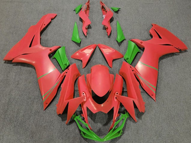Carenagens Moto Suzuki GSXR 600 / GSXR 750 2011-2024 - Toranja Vermelho Verde