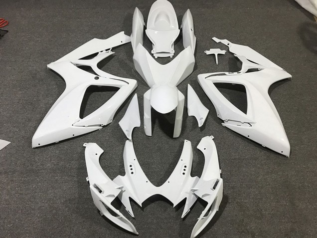 Carenagens Moto Suzuki GSXR 600 / GSXR 750 2006-2007 - Branco