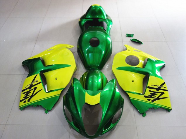 Carenagens Moto Suzuki GSXR 1300 1996-2007 - Verde Amarelo