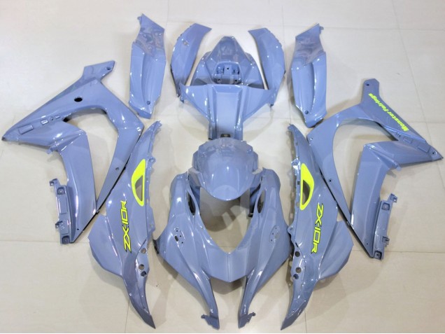 Carenagens Moto Kawasaki ZX10R 2016-2020 - Azul Claro Amarelo