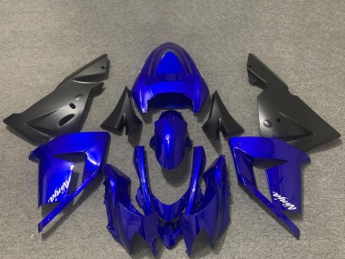 Carenagens Moto Kawasaki ZX10R 2004-2005 - Azul Brilhante Preto