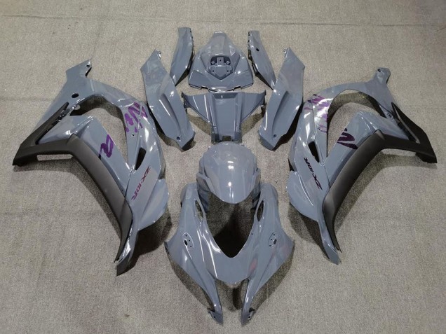 Carenagens Moto Kawasaki ZX10R 2016-2020 - Nardo Cinzento Roxo