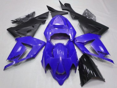 Carenagens Moto Kawasaki ZX10R 2004-2005 - Azul Pérola Preto
