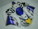 Carenagem Moto Honda CBR1000RR 2004-2005 - Branco Azul Amarelo Rothmans