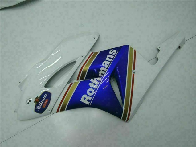 Carenagem Moto Honda CBR1000RR 2004-2005 - Branco Azul Amarelo Rothmans