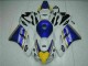 Carenagem Moto Honda CBR1000RR 2004-2005 - Branco Azul Amarelo Rothmans