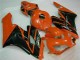Carenagens Moto Honda CBR1000RR 2004-2005 - Laranja Preto Brilhante