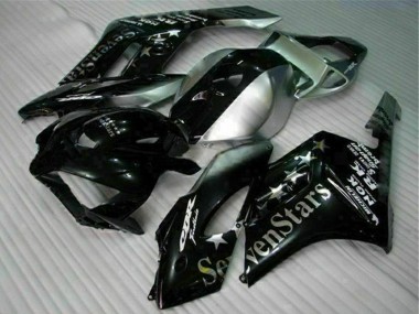 Carenagens Moto Honda CBR1000RR 2004-2005 - Prata Preto Brilhante SevenStars