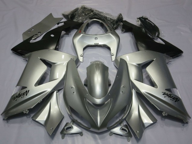 Carenagens Moto Kawasaki ZX6R 2003-2004 - Prata